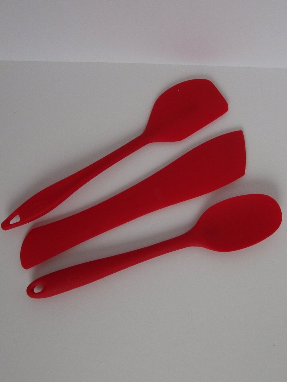 solid silicone kitchen utensil set
